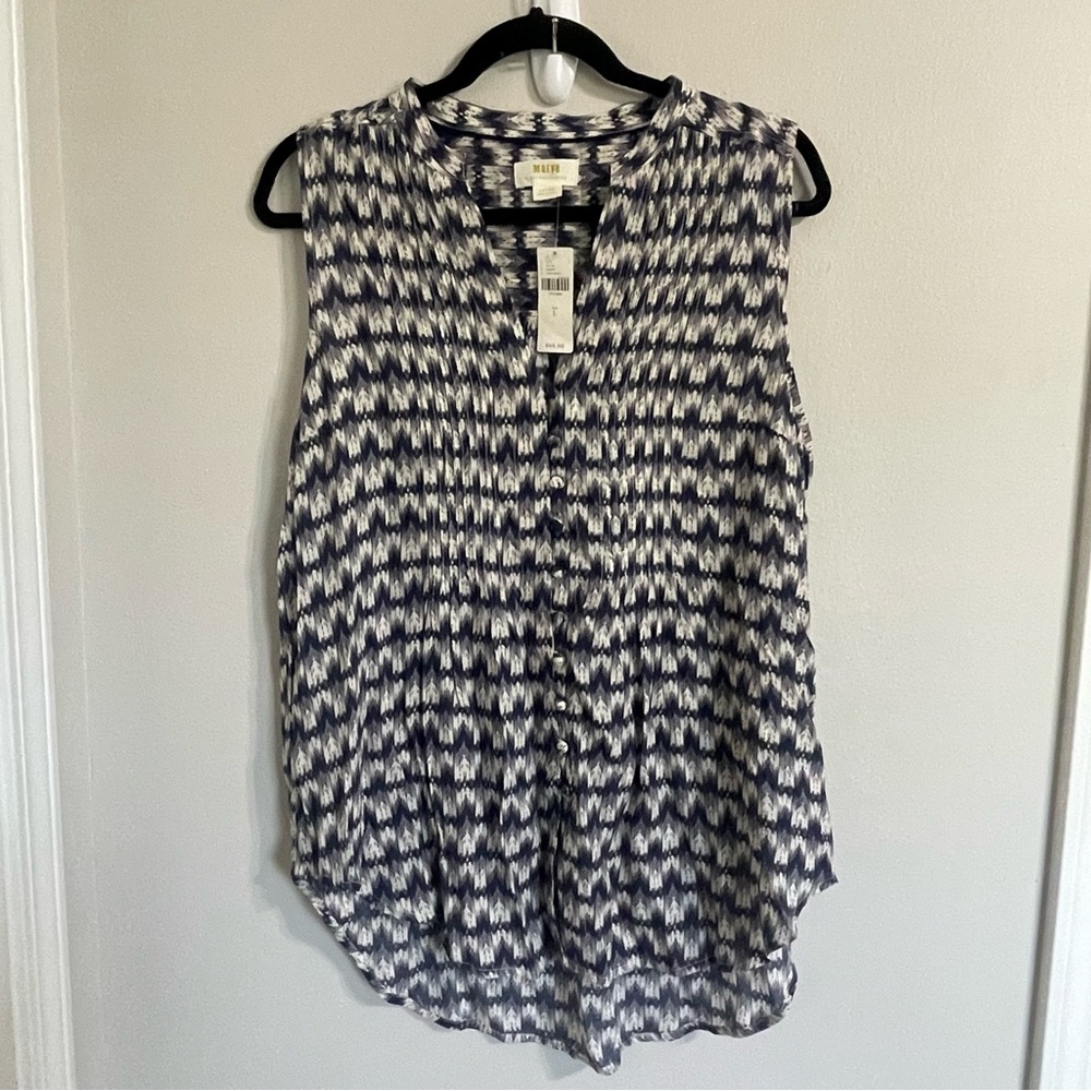 Anthropologie Maeve NEW with tags sleeveless top size large